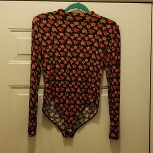 Forever 21 Floral Bodysuit